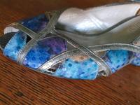 K&S*Creation Wollenstein*Slingpumps*Peeptoes*Leder*bunt*Gr 6 Rheinland-Pfalz - Gusterath Vorschau