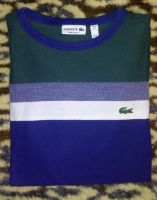 ⫸ LACOSTE ® ⫷ Block Streifen Rundhals T Shirt COTTON Unisex Gr. 5 Hannover - Vahrenwald-List Vorschau