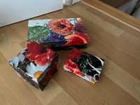 3er Set Geschenk Karton rot mit Blumen Nordrhein-Westfalen - Sankt Augustin Vorschau