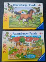 2 Puzzle im Paket 20 Teile Ab 4 Ravensburger Pferd Bauernhof Rheinland-Pfalz - Nußbaum Vorschau