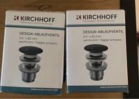 Kirchhoff Design Ablaufventil Chrom/schwarz Baden-Württemberg - Wolpertswende Vorschau