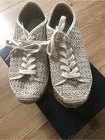 Halbschuhe Ballerina Espadrilles Ralph Lauren Gr.37 Raffia Ibiza Brandenburg - Bernau Vorschau