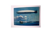 Alte Hindenburg Postkarte Zeppelin unbeschrieben bunt Hessen - Bad Soden am Taunus Vorschau