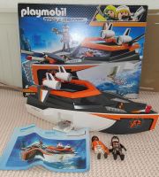 Playmobil 70002 Top Agents Boot Speedboot Niedersachsen - Wittmund Vorschau