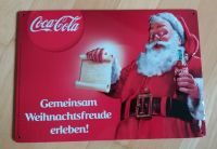 * Blechschild CocaCola Weihnachtsblechschild ca. 30x20 cm * Baden-Württemberg - Winterlingen Vorschau