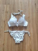 Neuer weißer H&M Spitzen Bikini Gr. 75 C D 34 36 Bayern - Garmisch-Partenkirchen Vorschau