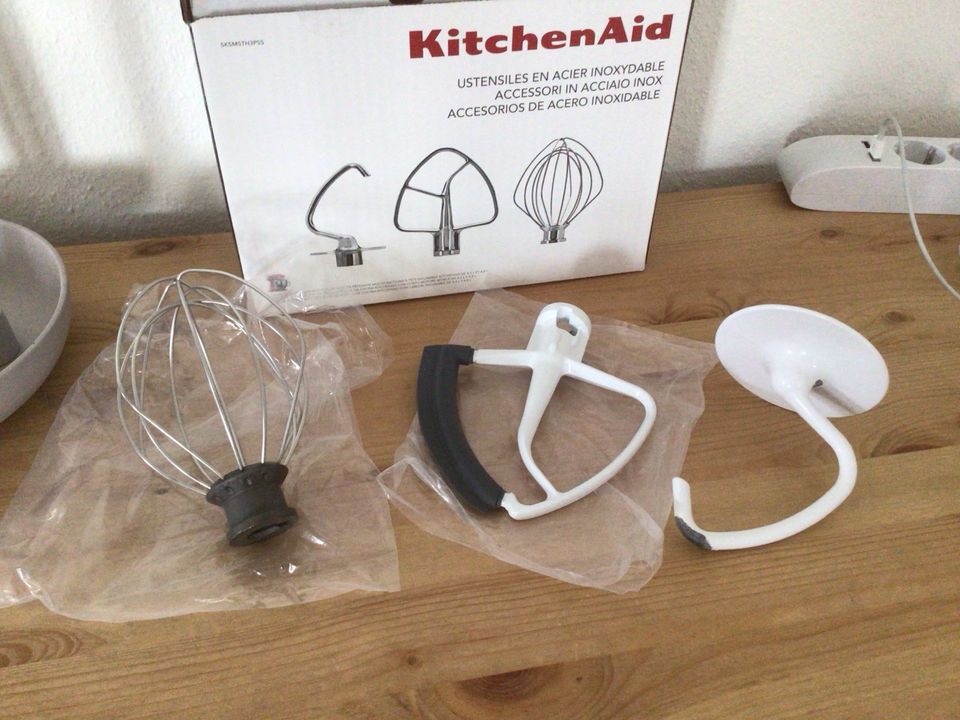 KitchenAid Rührgeräte - Schneebesen, Knethaken, Blatt in Hungen