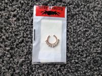 Piercing Fake Septum Helix Conch rose Glitzer Modeschmuck Niedersachsen - Wittorf Vorschau