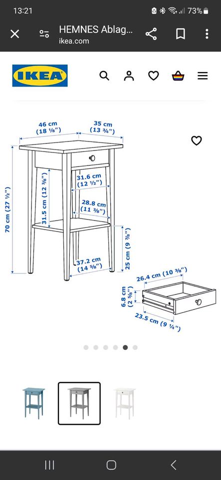 Hemnes Nachttische in Attendorn