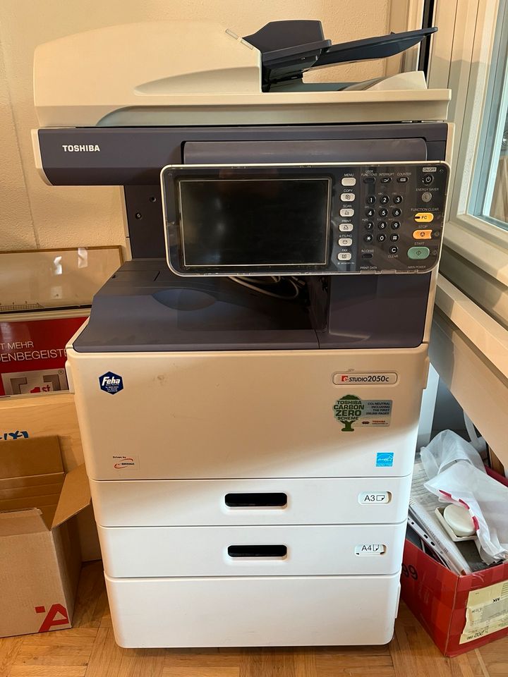 Toshiba Drucker e-Studio 2050c Scanner Fax Kopierer in Aichen