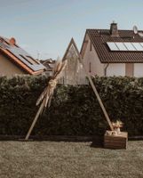 Makramee Traubogen backdrop mieten Verleih Boho Hochzeit Nordrhein-Westfalen - Rüthen Vorschau