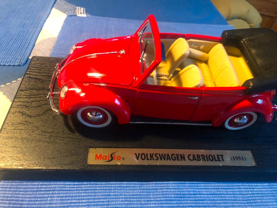 Käfer Cabrio 1951 1:18 in Bexbach