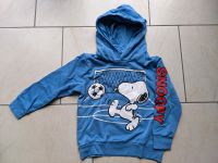 H&M Snoopy Hoodie Gr. 110/116 blau Fußball Kapuzenpullover Kapu Mecklenburg-Vorpommern - Wismar Vorschau