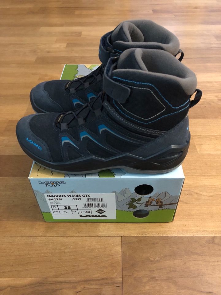 Schuhe Lowa Maddox warm GTX Gr. 35 Kinder in Rosengarten