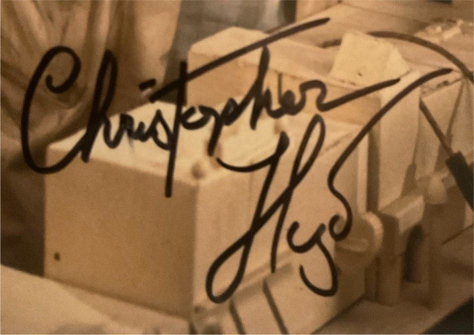 Christopher Lloyd  - Original „Doc Brown“ Autogramm in Krefeld