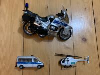 Polizei Set: Motorrad Dickie, Auto Siku, Hubschrauber Rheinland-Pfalz - Bruchweiler Vorschau