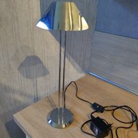 Design Tischleucht Chrom glänzend 470 mm, Tischlampe Nordrhein-Westfalen - Hamminkeln Vorschau