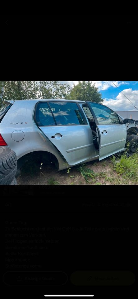 VW Golf 5 1.9TDI, Getriebe KCW 120.000km, Trendline, 2008,LA7W in Offenburg