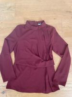 Bluse weinrot Bordeaux Gr. S 36 Kiomi Tunika Baden-Württemberg - Eppelheim Vorschau