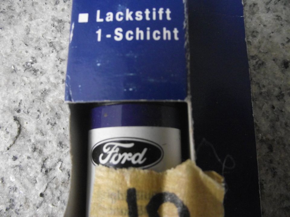 1x Lackstift Ford Focus Fiesta Phönixblau / Bright blue 7 414 525 in Elsterwerda