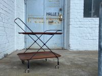 achtgrad / 60s Teak Serving Trolley Jie Gantofta String Sweden Nordrhein-Westfalen - Krefeld Vorschau