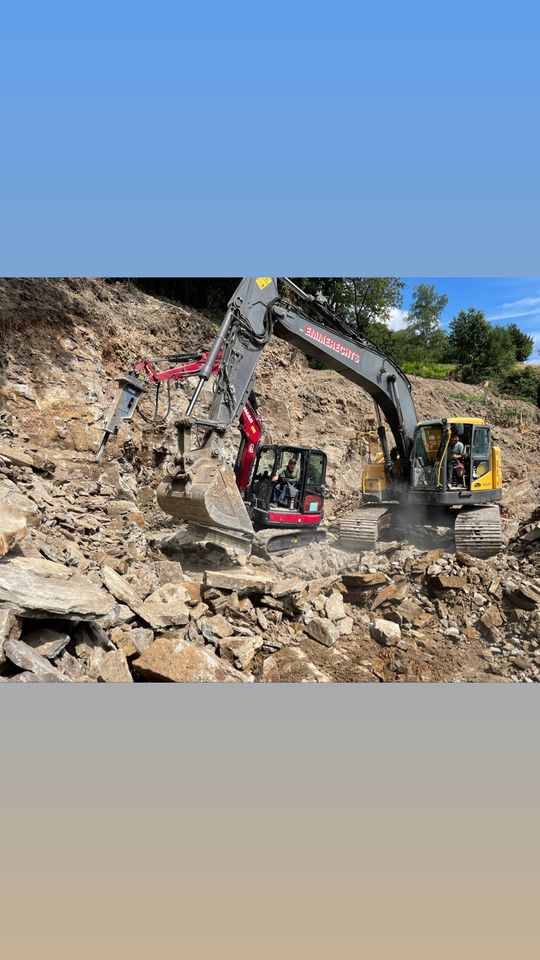 Bagger- und Ausschachtungsarbeiten, Kanalbau, Zaunbau in Dortmund