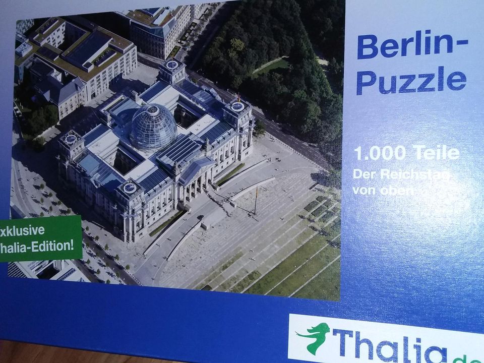 Puzzle 1000Teile Berlin Reichstag in Vitte