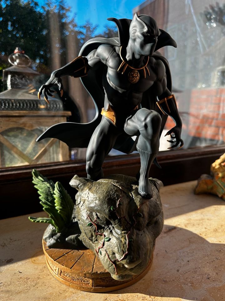 Black Panther Artfx Fine Art Resin Statue Marvel // No sideshow in Ascheberg