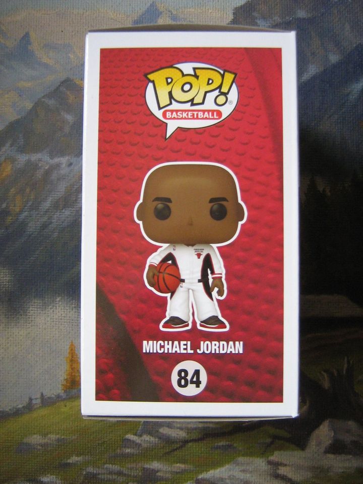 Funko Pop! NBA Michael Jordan White Warm-Ups (84) TargetCon Excl. in Hannover