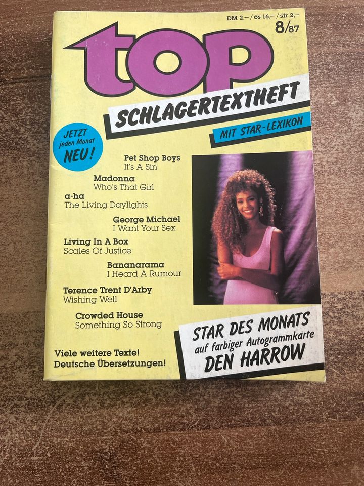 Top Schlagerhefte komplett 1987 in Zell am Harmersbach