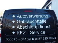 Ankauf von Alt Kfz Auto Verschrottung Abschleppen Gebrauchtteile Thüringen - Küllstedt Vorschau