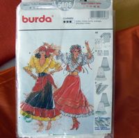 Schnittmuster Burda 5806 inkl. Stoff Carmen Karneval Kostüm Rheinland-Pfalz - Bad Neuenahr-Ahrweiler Vorschau