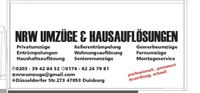 Transport, umzug, Entrümpelung Duisburg - Duisburg-Süd Vorschau