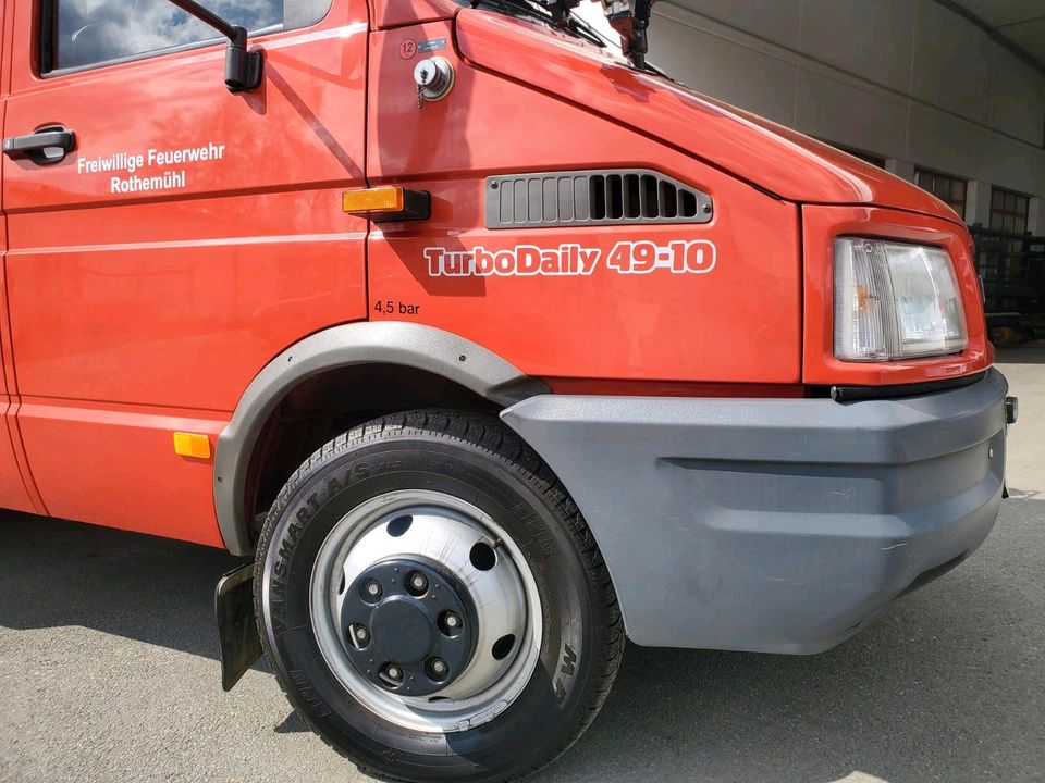 Iveco Daily / Feuerwehr / H-Kennzeichen / 6-Sitzplätze in Ponitz