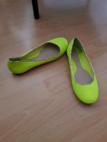 Schuhe Ballerina von Zara Größe 36 Neon Gelb Schleswig-Holstein - Kaltenkirchen Vorschau