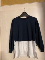 Pullover mit integrierter Bluse/ navy blau Leipzig - Leipzig, Zentrum-Südost Vorschau