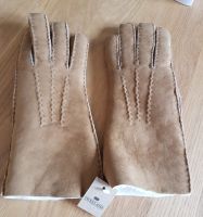 Texelana  Handschuhe aus Schafs Wildleder mit Lederbesatz NEU Nordrhein-Westfalen - Arnsberg Vorschau