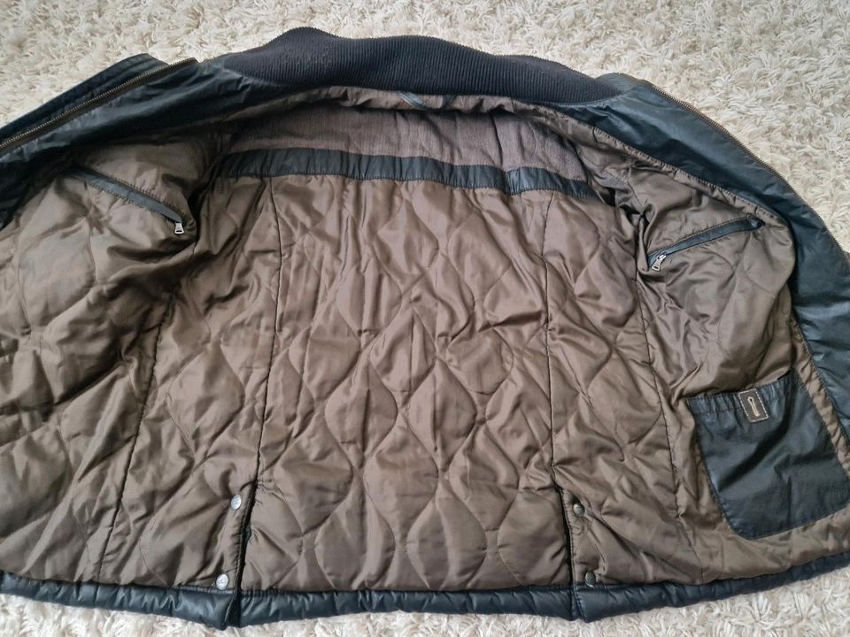 Camel Active Winterjacke Jacke Parka schwarz braun Cord Gr.50 / M in Fintel