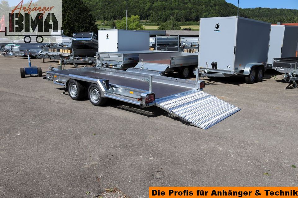 Hapert PKW-Anhänger Maschinentransporter 3500kg 405x179 3500kg in Tannheim