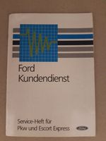 3 Servicehefte für Ford PKW und Escort Express 1989, 1990, 1991 Thüringen - Gößnitz Vorschau