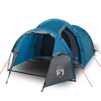 Campingzelt 4 Personen Blau 360x135x105 cm 185T Taft Zelt Bayern - Bad Kissingen Vorschau