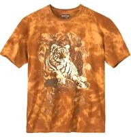 T-Shirt Tiger Batik-Look, kurzarm, XL + XXL, Braun-Töne NEU & OVP Bremen - Hemelingen Vorschau