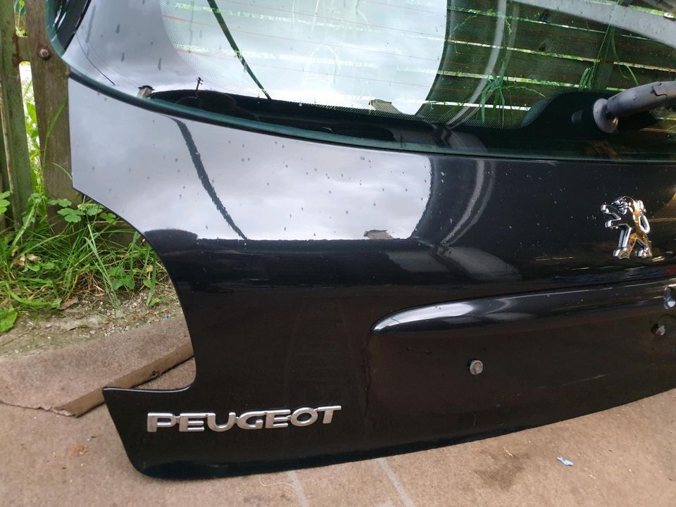 Peugeot 206 Schloßfänger Heckklappe Vorrat