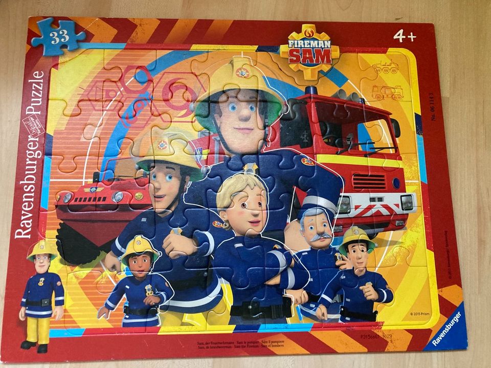 Feuerwehrmann Sam Puzzle von Ravensburger in Weyhe