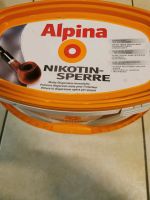 Alpina Farbe weiß - Nikotinsperre 10 Liter Bayern - Kelheim Vorschau