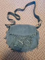 Picard Wildleder tasche Hippie boho graublau Fransen Lindenthal - Köln Sülz Vorschau