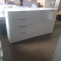 Sideboard  Kommode  weiss Glassfronten B/T/H 184/42/102 cm FP Bielefeld - Altenhagen Vorschau