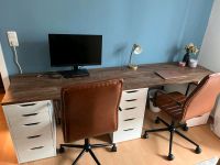 Sehr hochwertiger Schreibtisch aus Holz (Doppelschreibtisch) München - Berg-am-Laim Vorschau