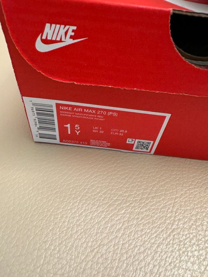 Nike air max 270c Gr 33 Kinderschuhe OVP wie neu in Köln
