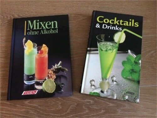 2 Bücher: Cocktails & Drinks, Mixen ohne Alkohol, wie neu in Bremen